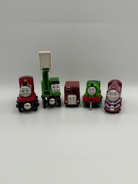 Vintage Thomas the Train Celebration James Alfie Percy Bertie Bus Caitlin Toys